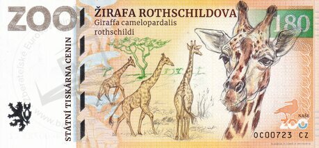 180 ZOO OLOMOUC Žirafa Rothschildova